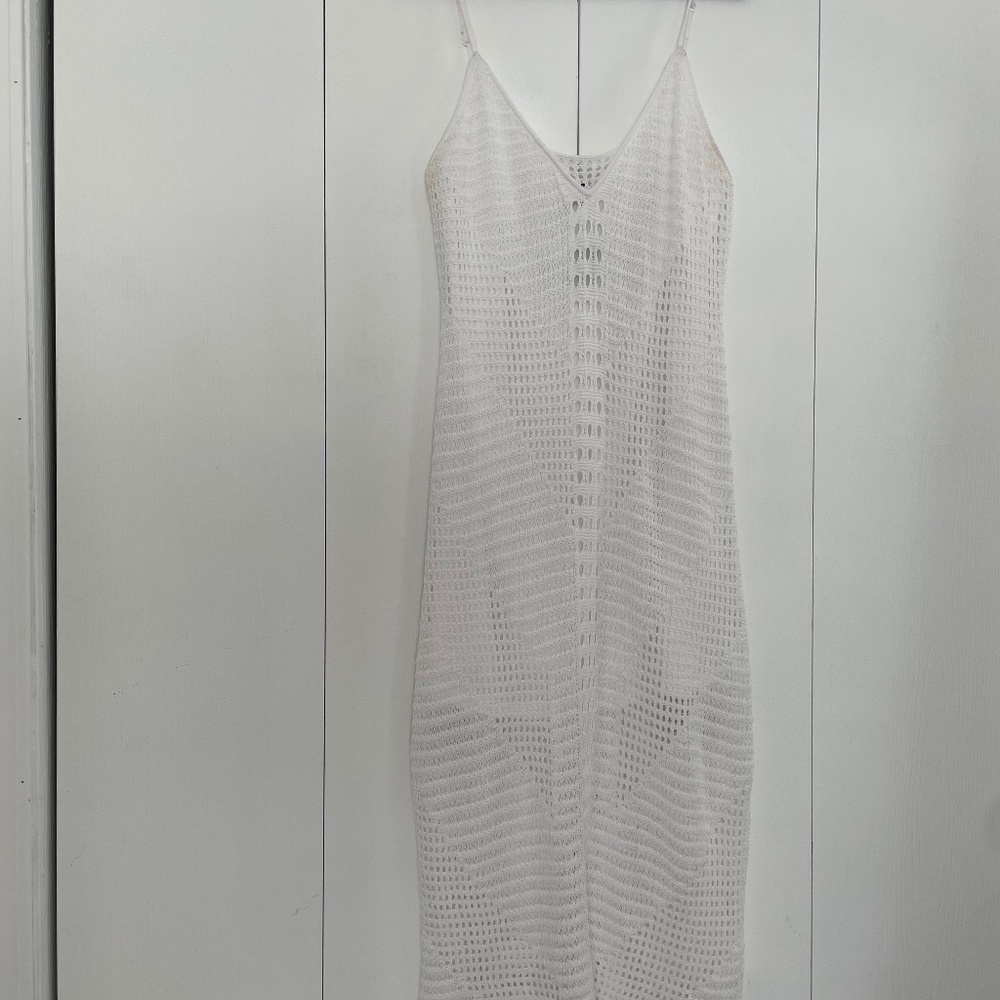 Womens Express Crochet Maxi dress